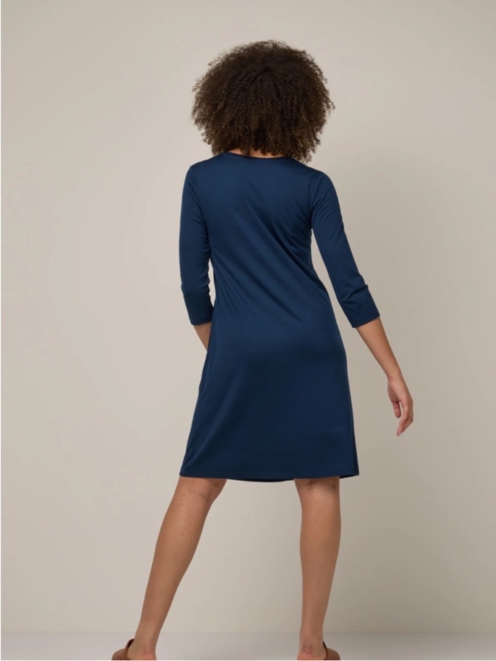 Wool& Willow Swing Dress Size Large - Picture 2 of 10